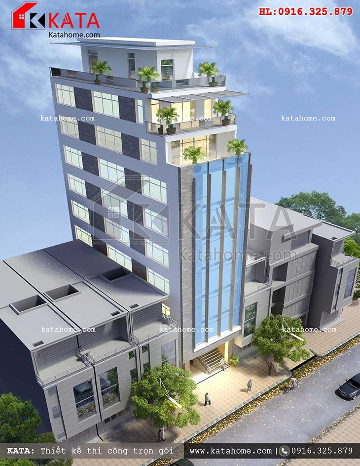 Thiết kế trụ sở văn phòng cho thuê tại Hà Nội - TS 11021 ...
