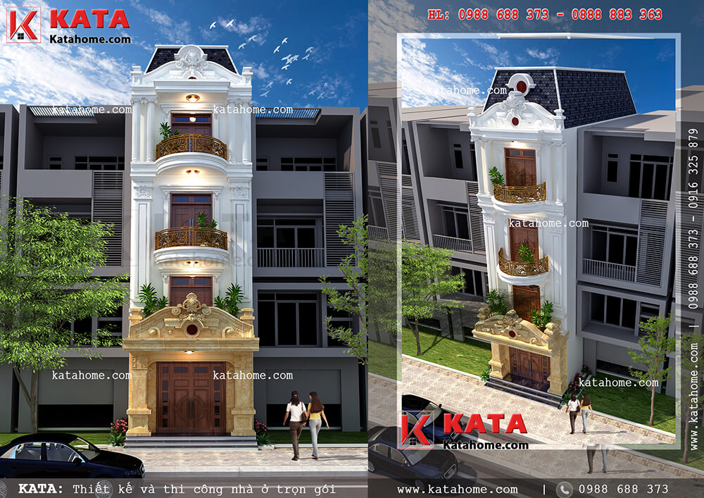 Thiết kế nhà phố mang thương hiệu Công ty Kiến trúc Kata
