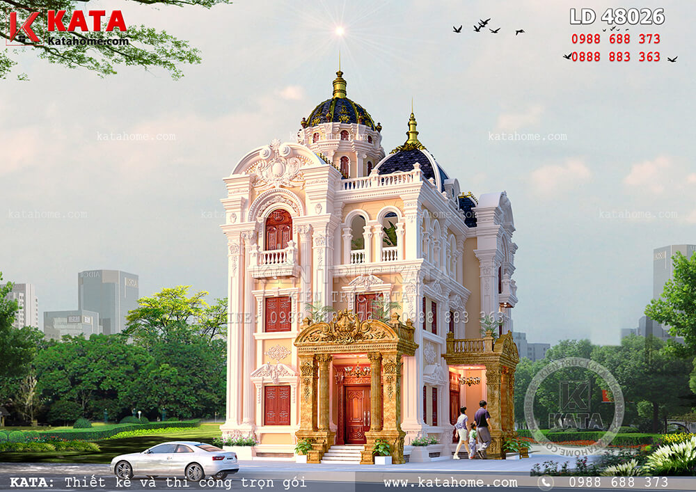 Lâu đài cổ điển 4 tầng đẳng cấp tại Quảng Ninh – LD 4115