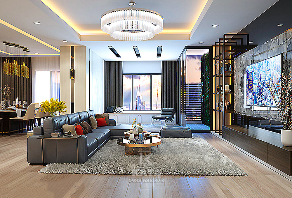 Xu hướng thiết kế phòng khách đẹp, đơn giản mà hiện đại năm 2023 – Công Ty  Cổ Phần Kiến Trúc và Nội Thất Newhomes Việt Nam