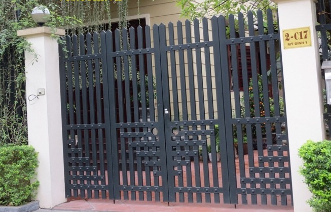 Kích thước lỗ ban cửa cổng cho hệ cửa 4 cánh cân bằng