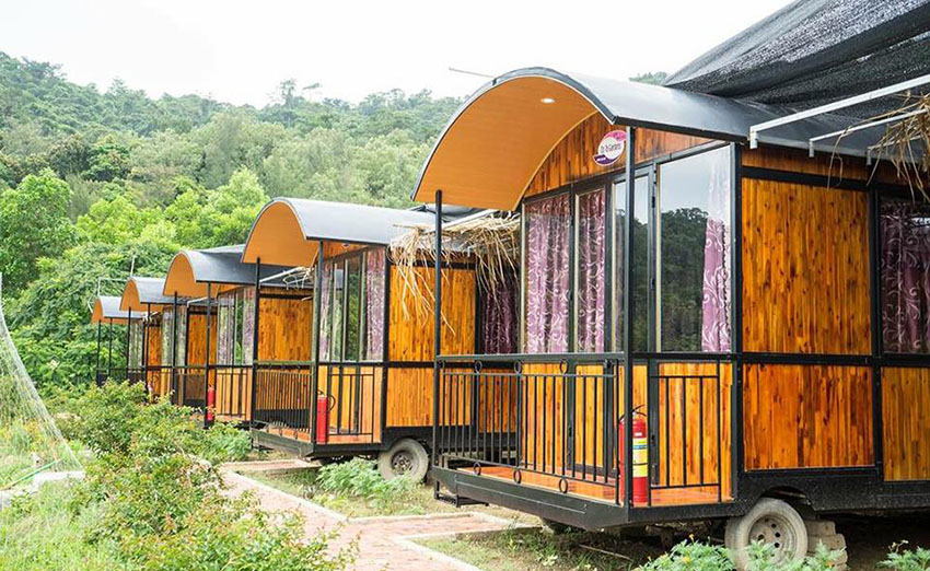 Homestay Container Coto Gardens - Nhà Container đẹp ở Việt Nam