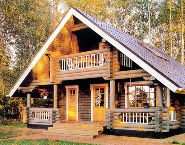 Mẫu nhà gỗ đẹp số 13: Nhà gỗ đẹp hiện đại