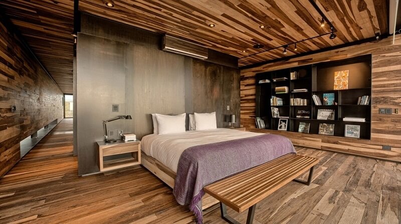 Tủ gỗ âm tường - Nội thất phòng ngủ