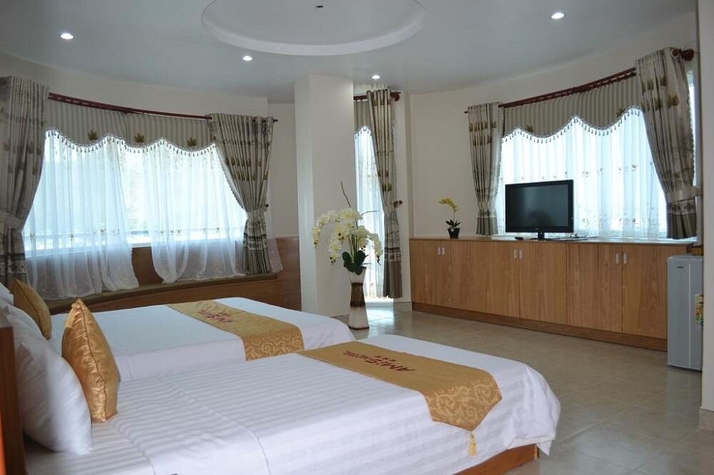 Phòng nghỉ tại khách sạn Amis Vũng Tàu