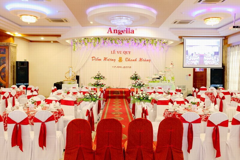 Tổ chức tiệc cưới - Khách sạn Angella Nha Trang