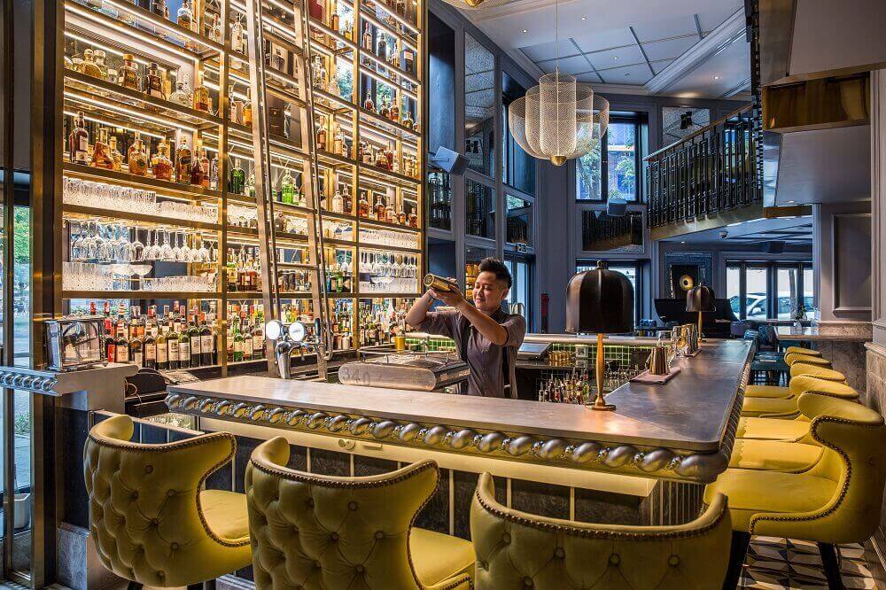 Cocktail Bar - Whisky Lounge - Nhà hàng Angelia - Khách sạn Metropole Hà Nội
