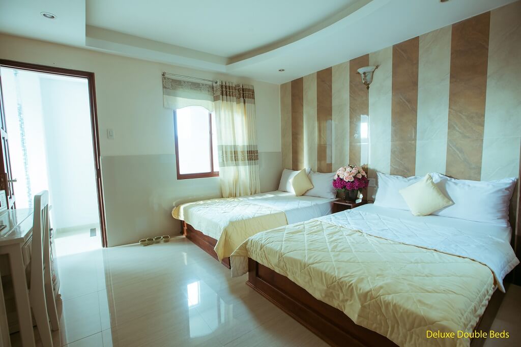 Phòng không View 2 giường - Khách sạn Việt Hà Nha Trang