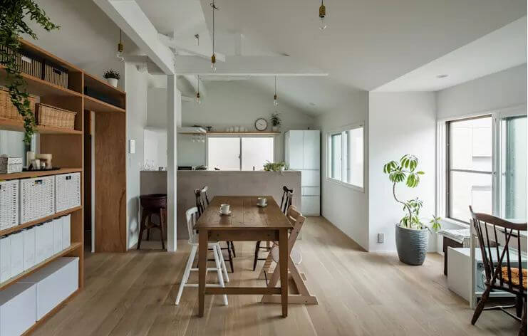 Phòng ăn - Cải tạo nhà theo phong cách Nhật Bản