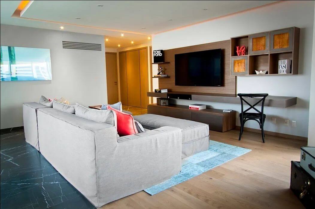 Kệ TV gỗ hiện đại tối giản - Kệ tivi phòng khách