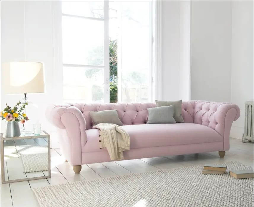 Lựa chọn Sofa - Ngôi nhà đẹp với tone màu hồng - 1