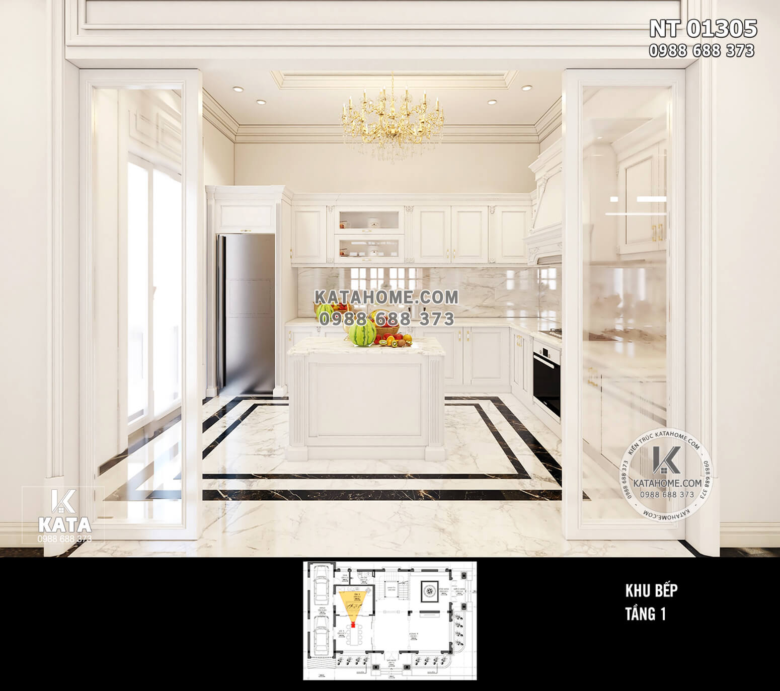 Hình ảnh: Không gian nội thất phòng bếp