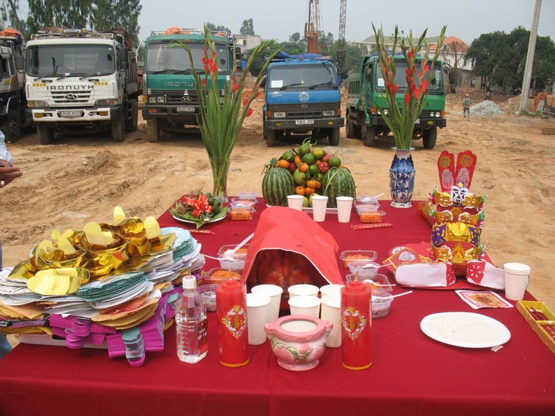 Ngày động thổ theo phong thủy theo tháng