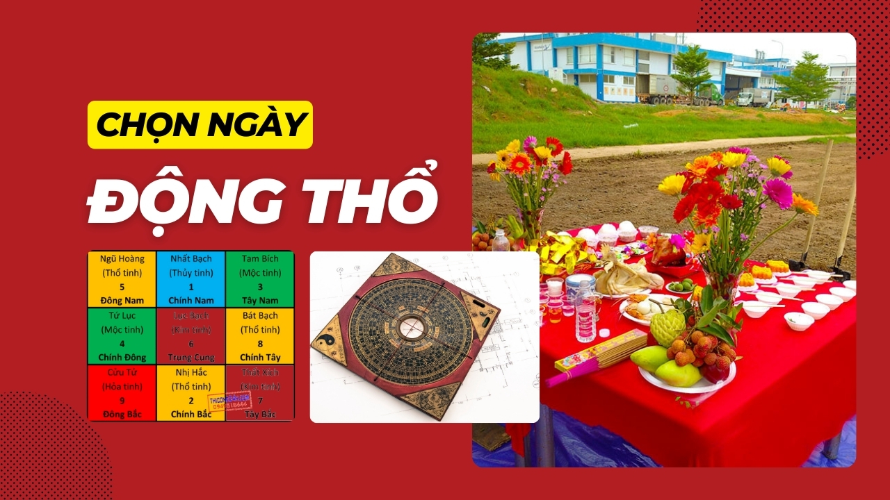Xem ngày động thổ theo phong thủy