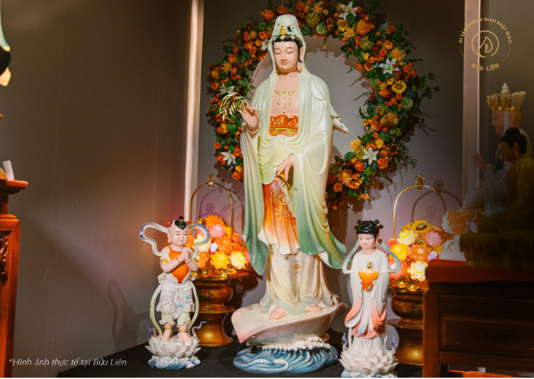 Tượng Quan Âm đứng giá bao nhiêu?